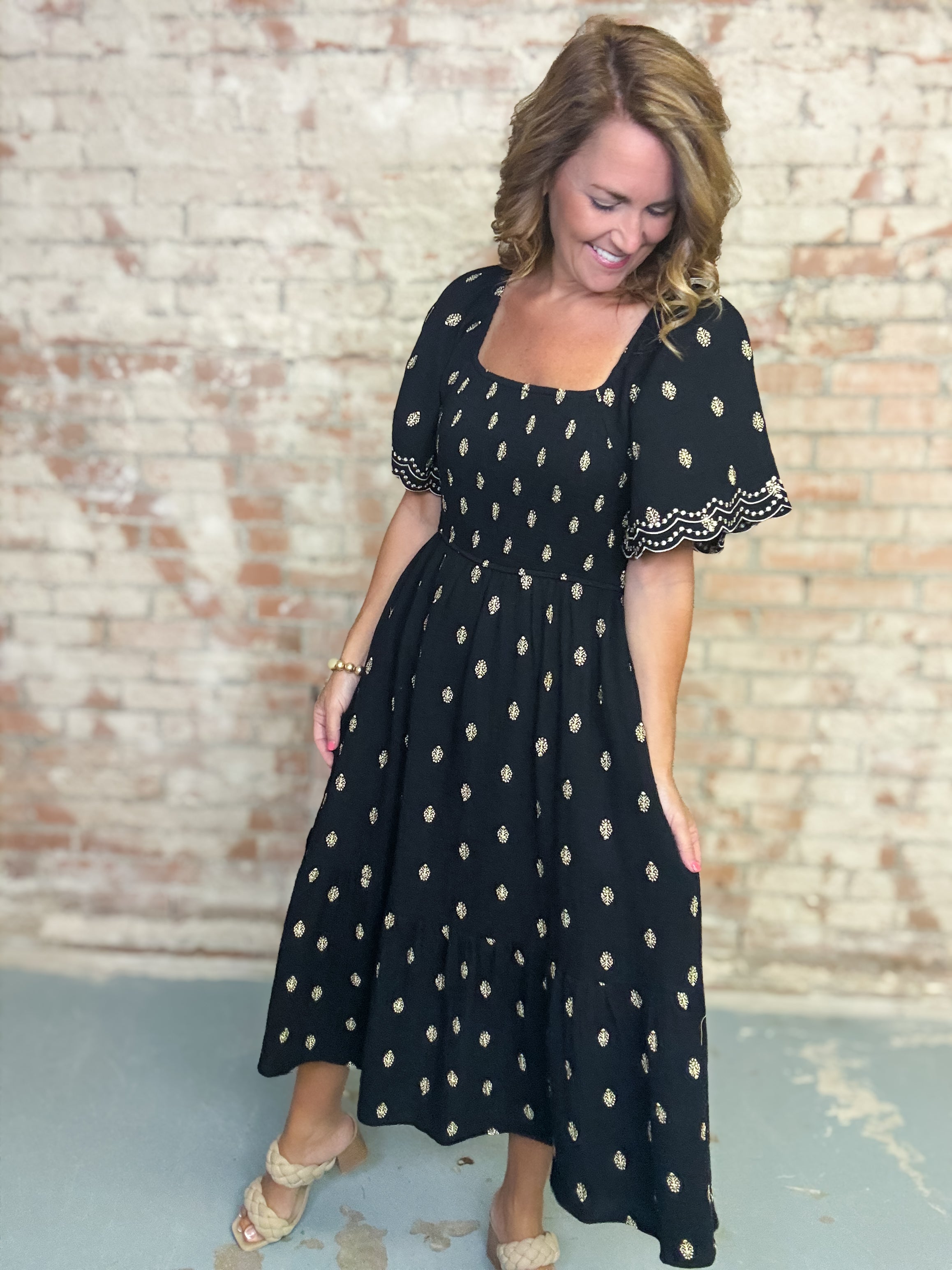Annabelle Embroidered Dress