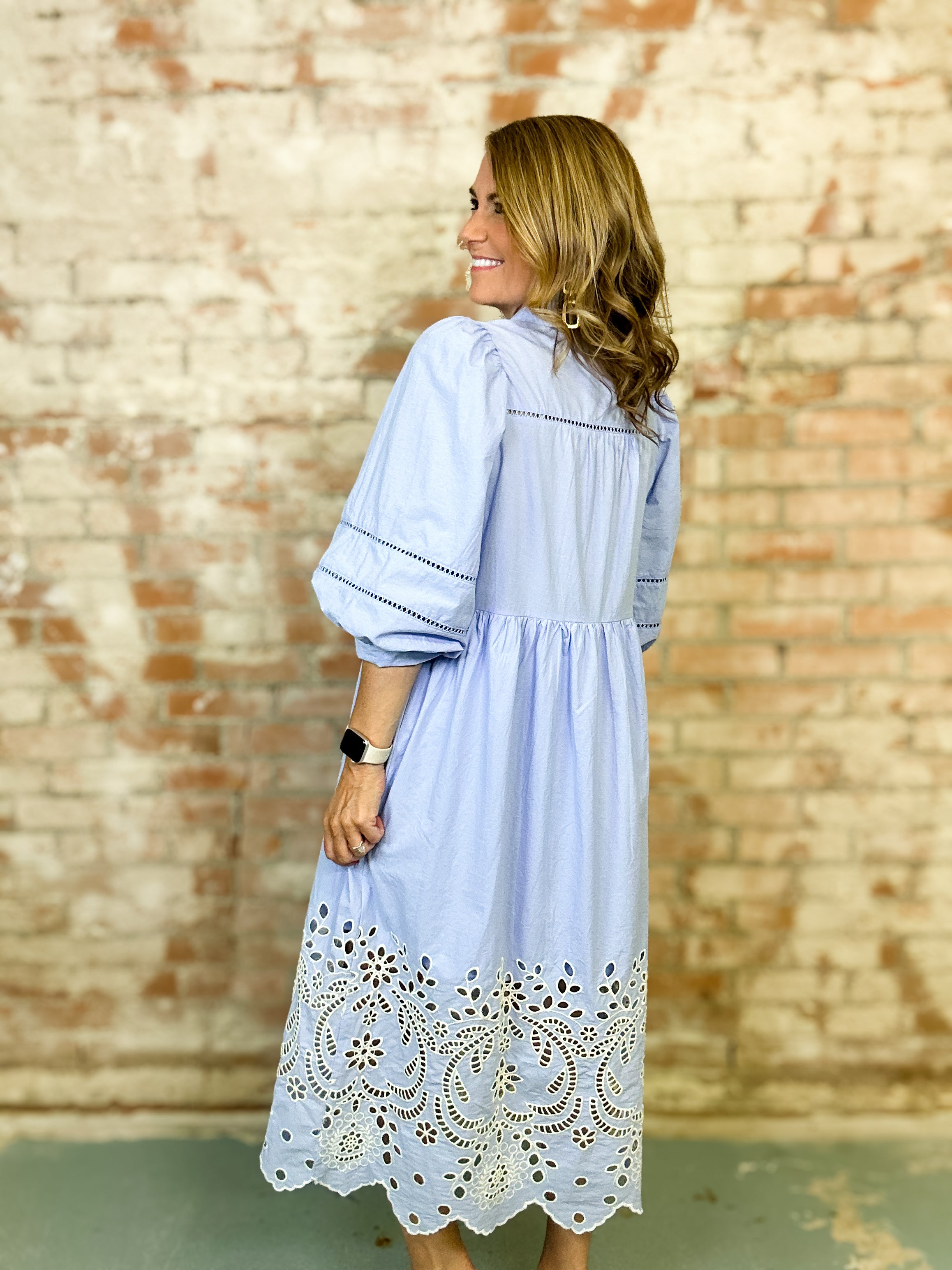 Melissa Eyelet Dress