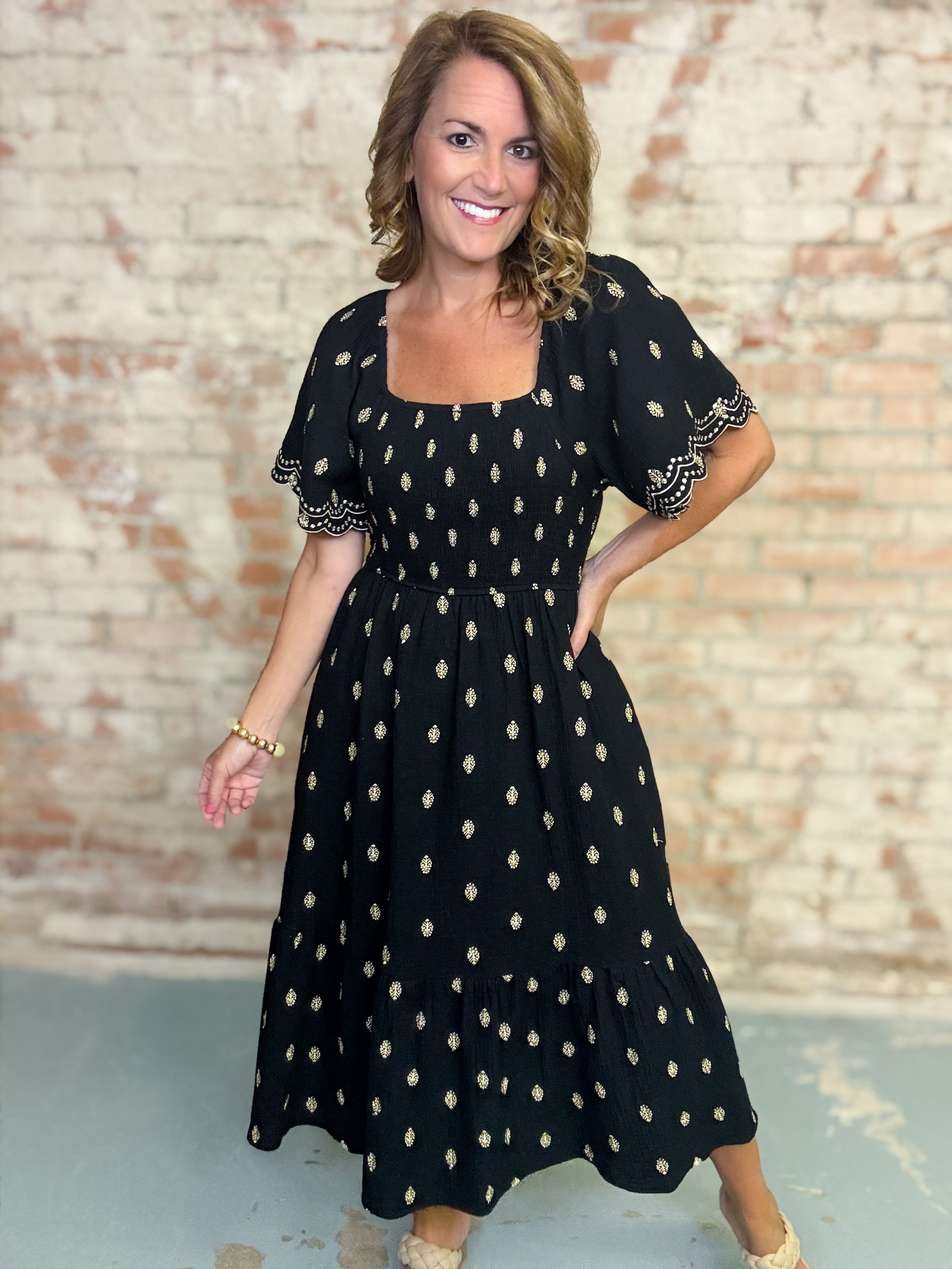 Annabelle Embroidered Dress
