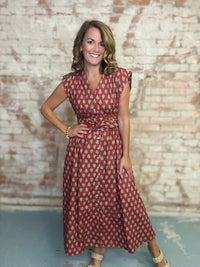 Lorna Geo Print Dress