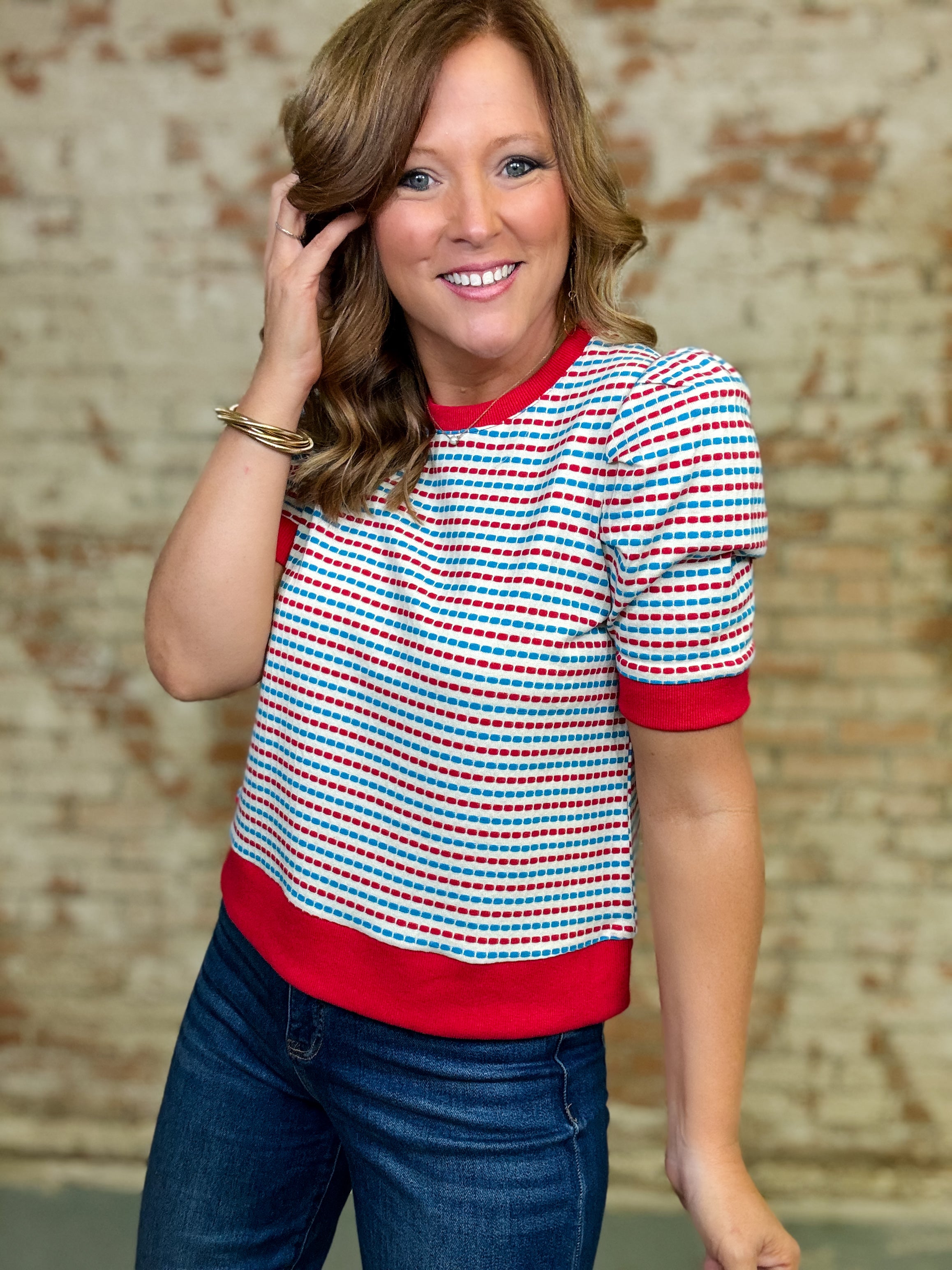 Lena Puff Sleeve Top