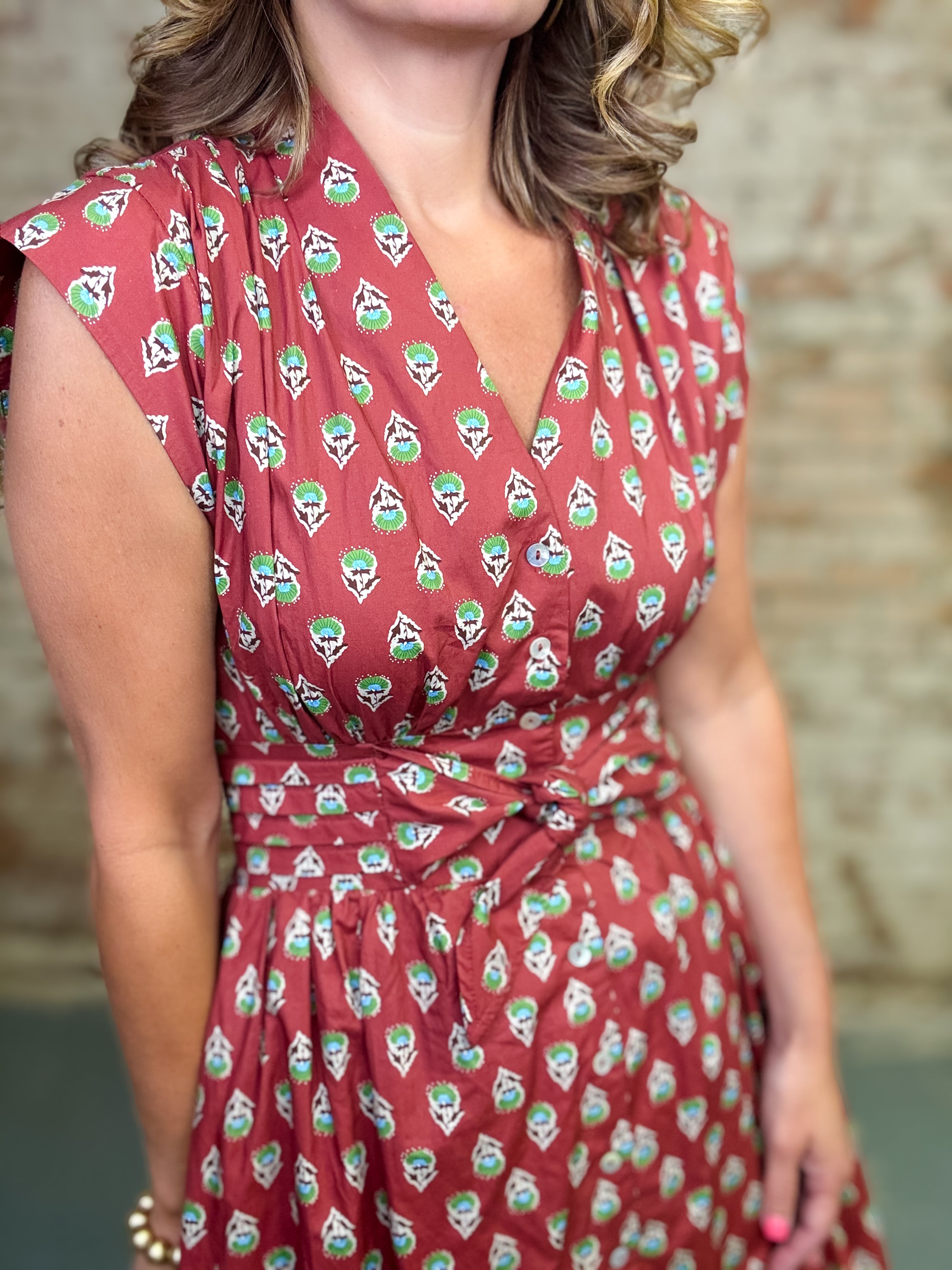 Lorna Geo Print Dress