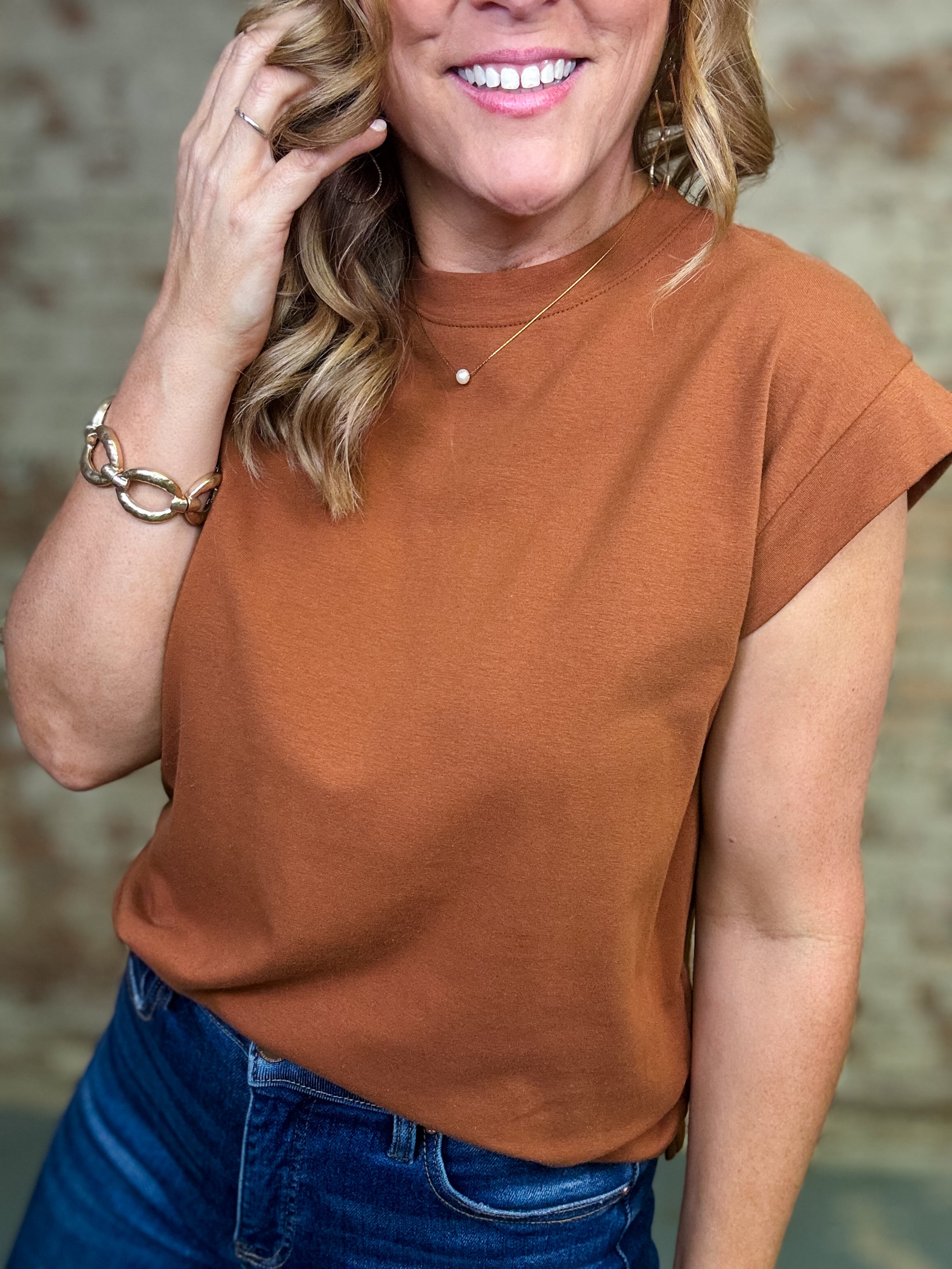 Beth Solid Top