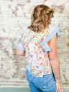 Brecklyn Mixed Floral Print Top