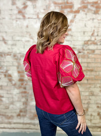 THML Libby Embroidered Top