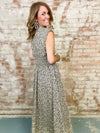 Jordan Leopard Zip Front Dress