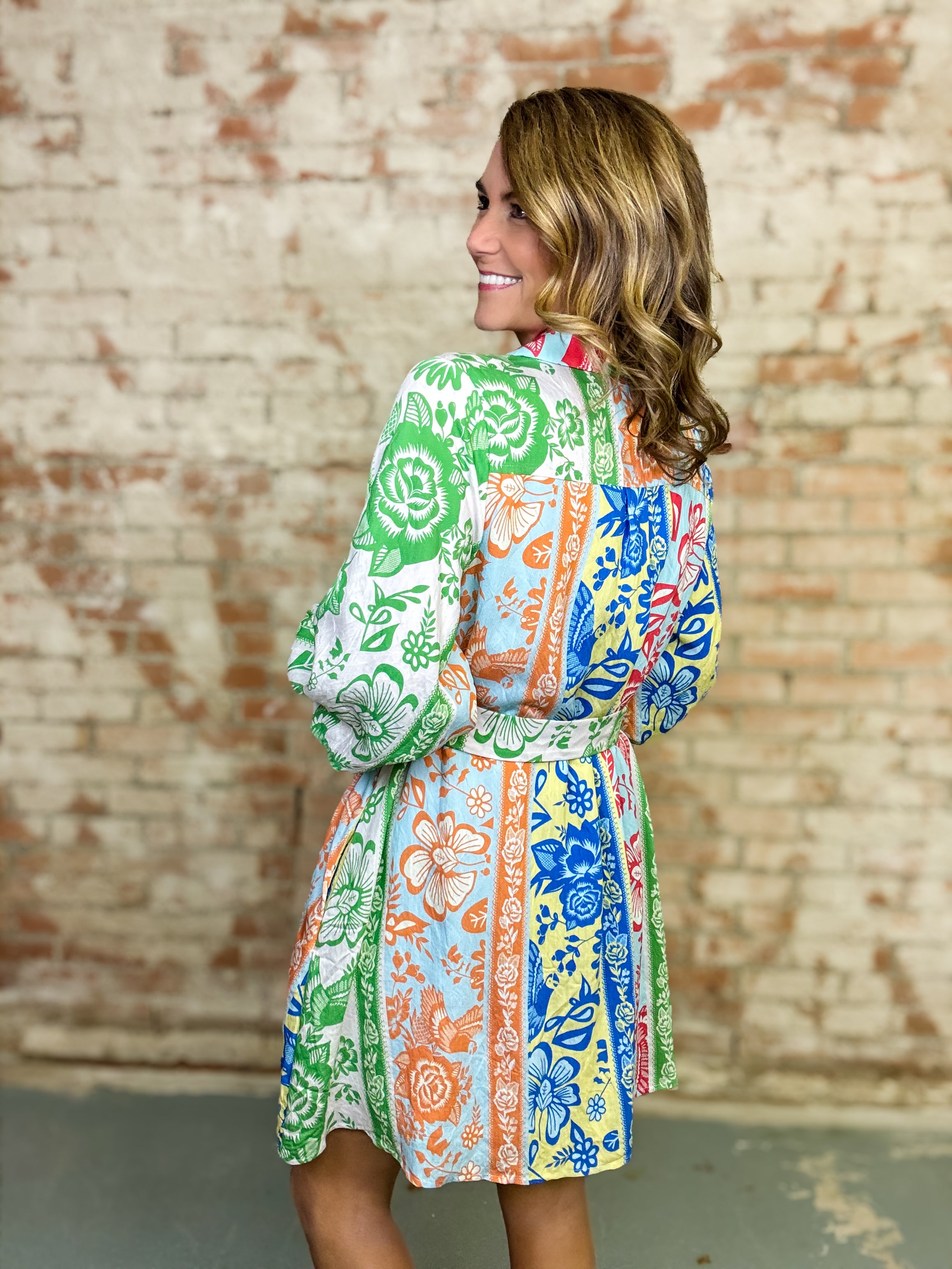 Tonia Botanical Dress