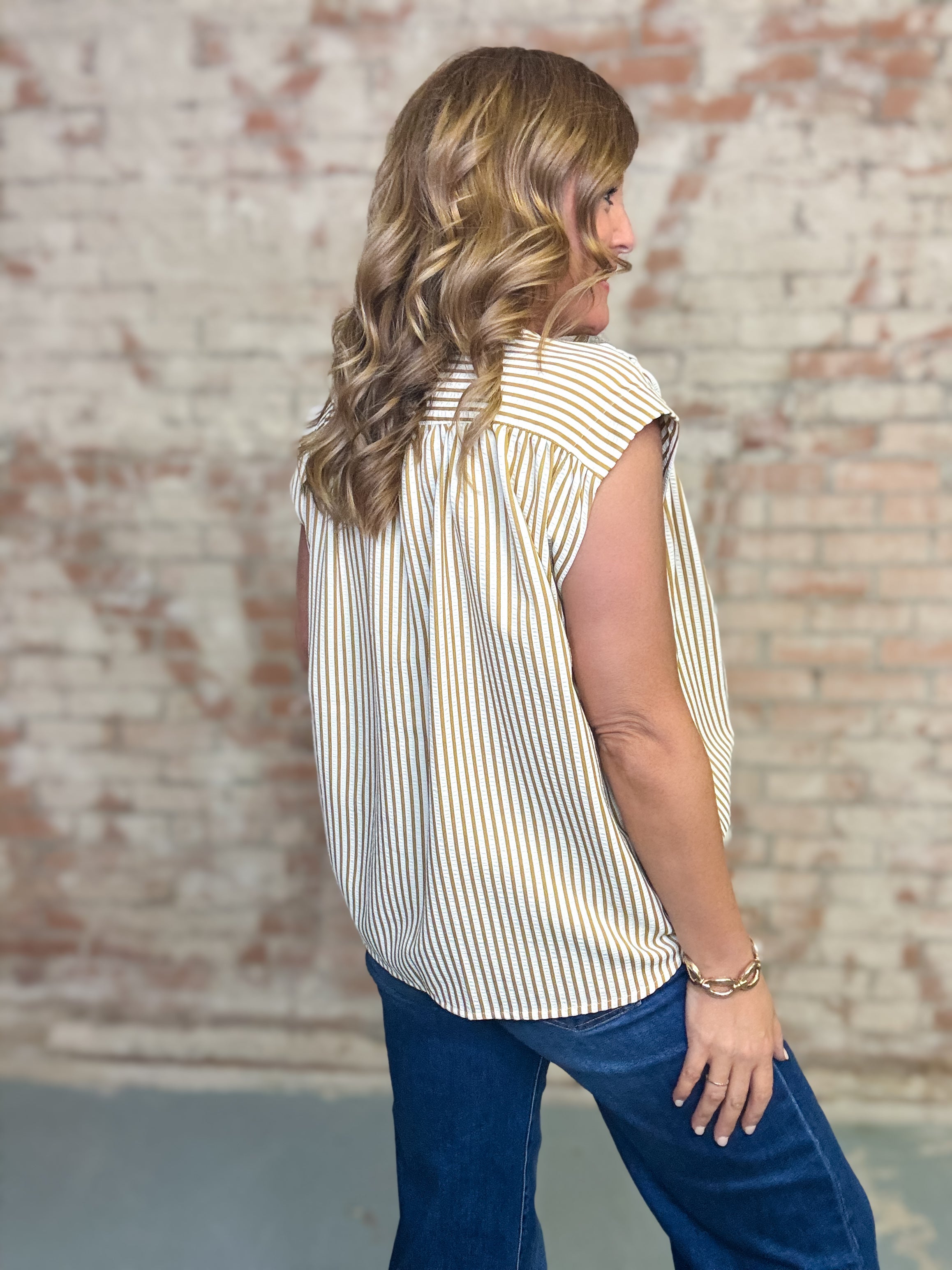 Jenna Stripe Top