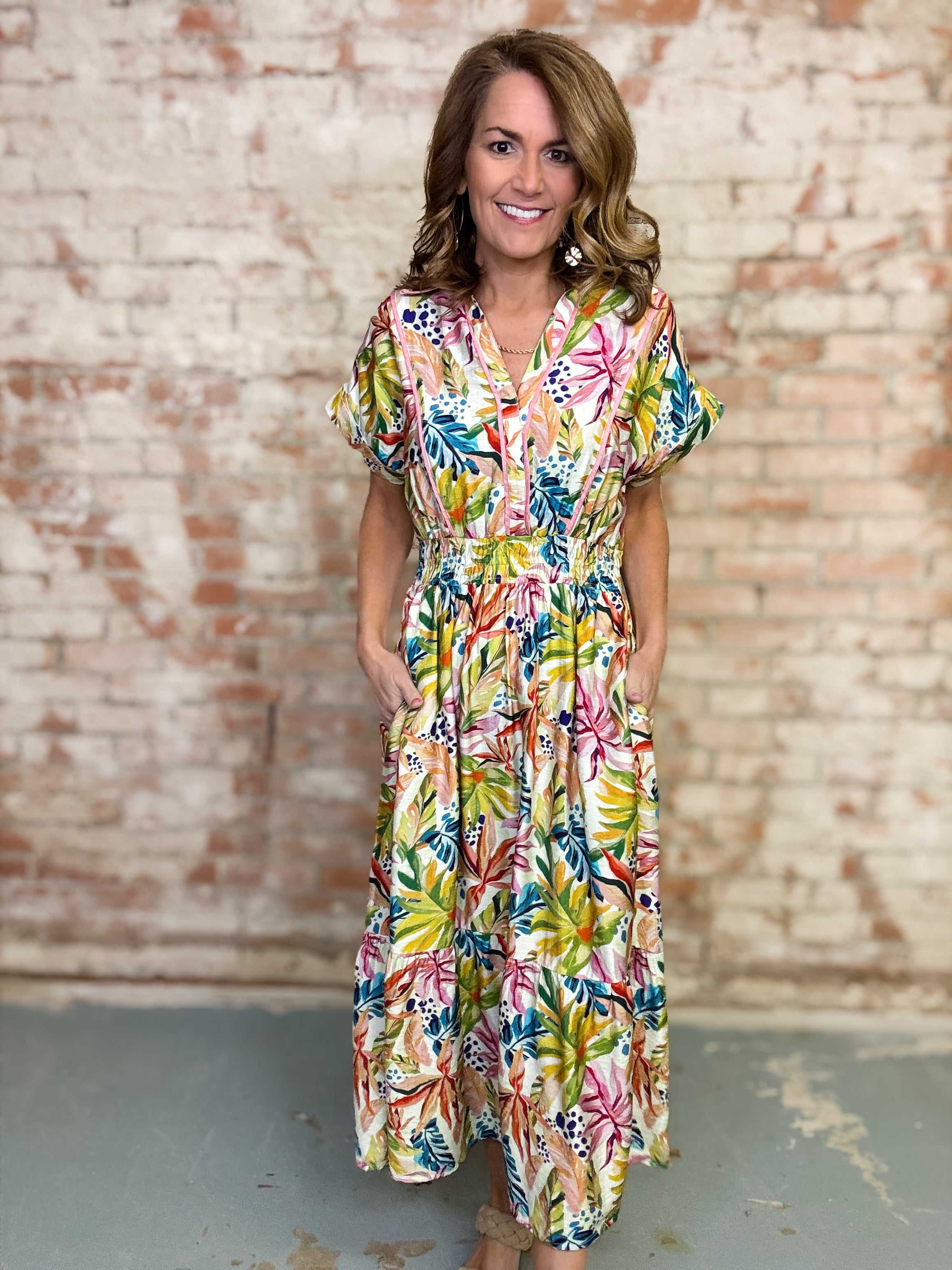 Fern Tropical Dress