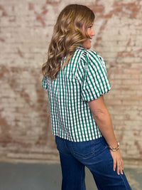 Lyle Checkered Top