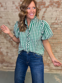 Lyle Checkered Top
