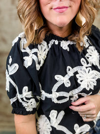 THML Bentleigh Embroidered Top