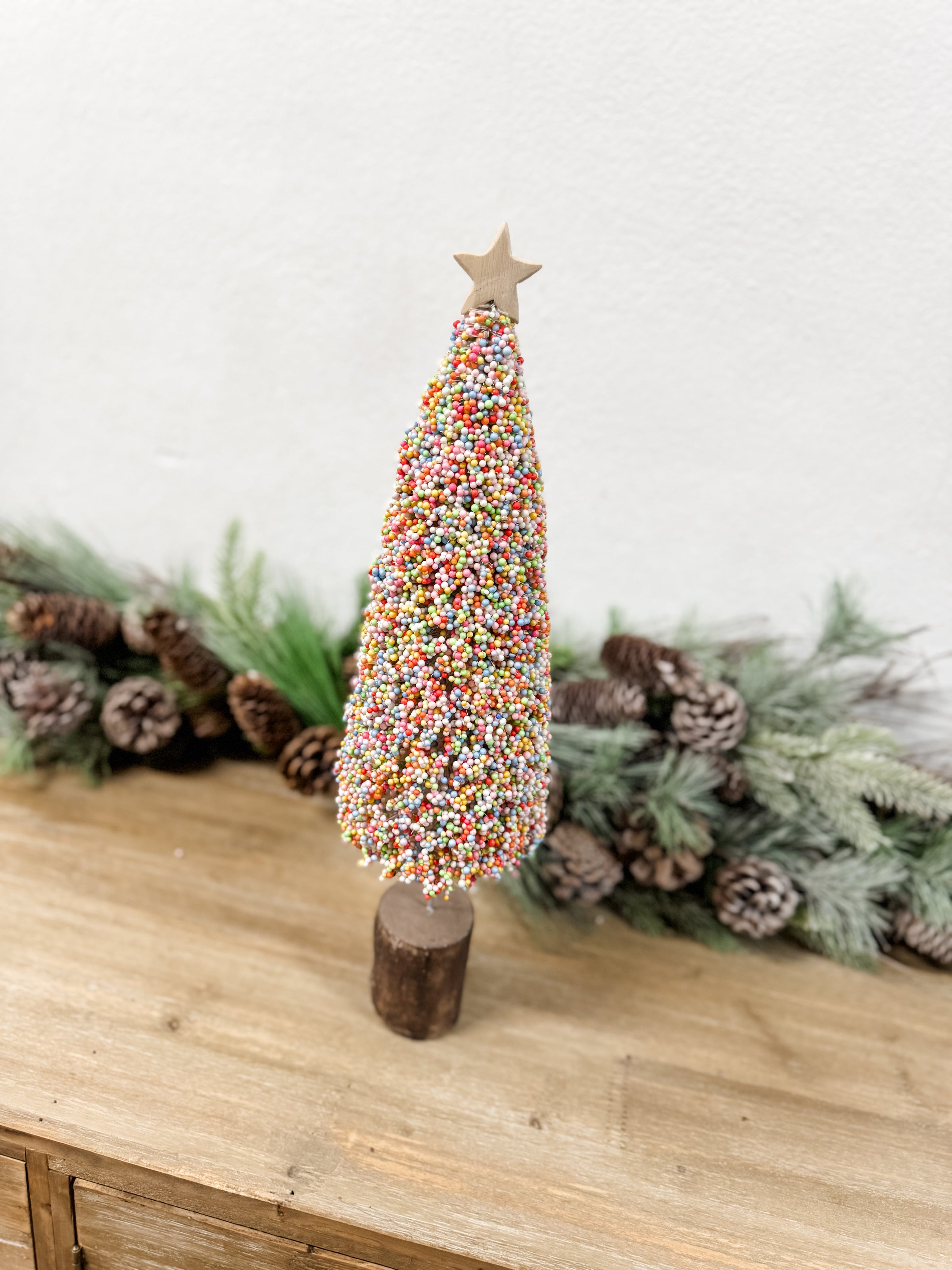 Foam Microbead & Resin Christmas Tree