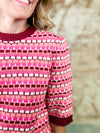 THML Joanna Textured Knit Top
