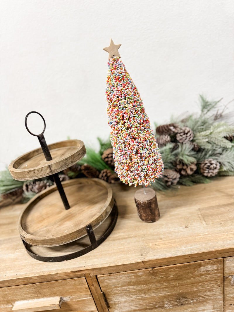Foam Microbead & Resin Christmas Tree