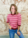 THML Joanna Textured Knit Top