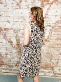 Ingram Leopard Jacquard Dress