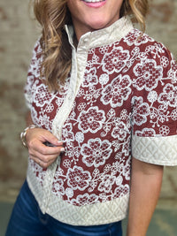 Basel Embroidery Top