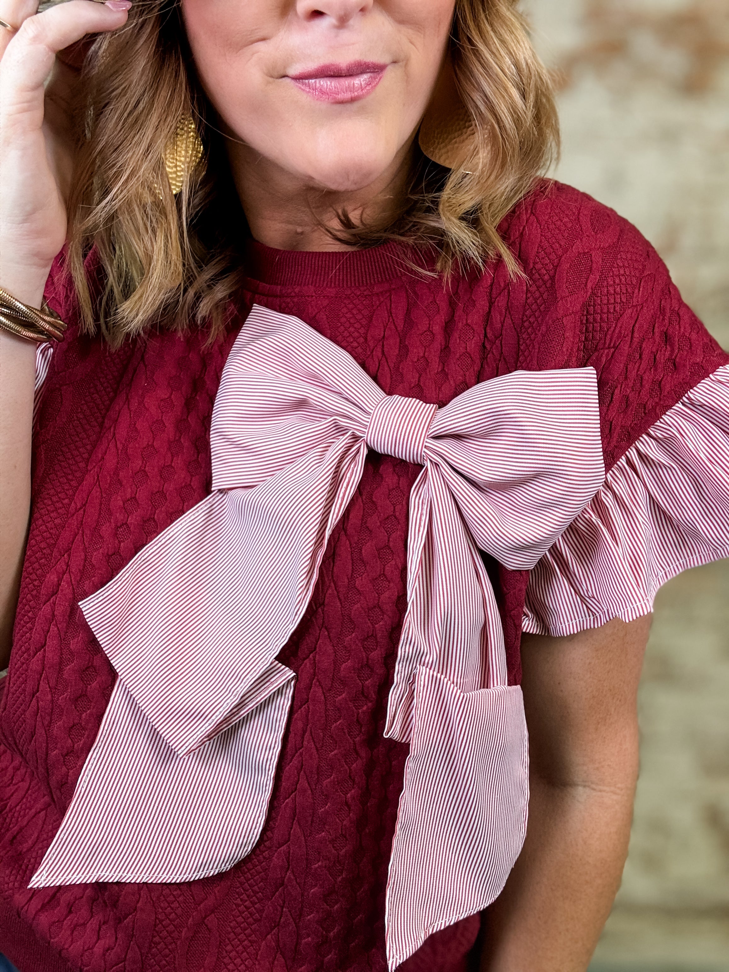 Glenna Bow Top