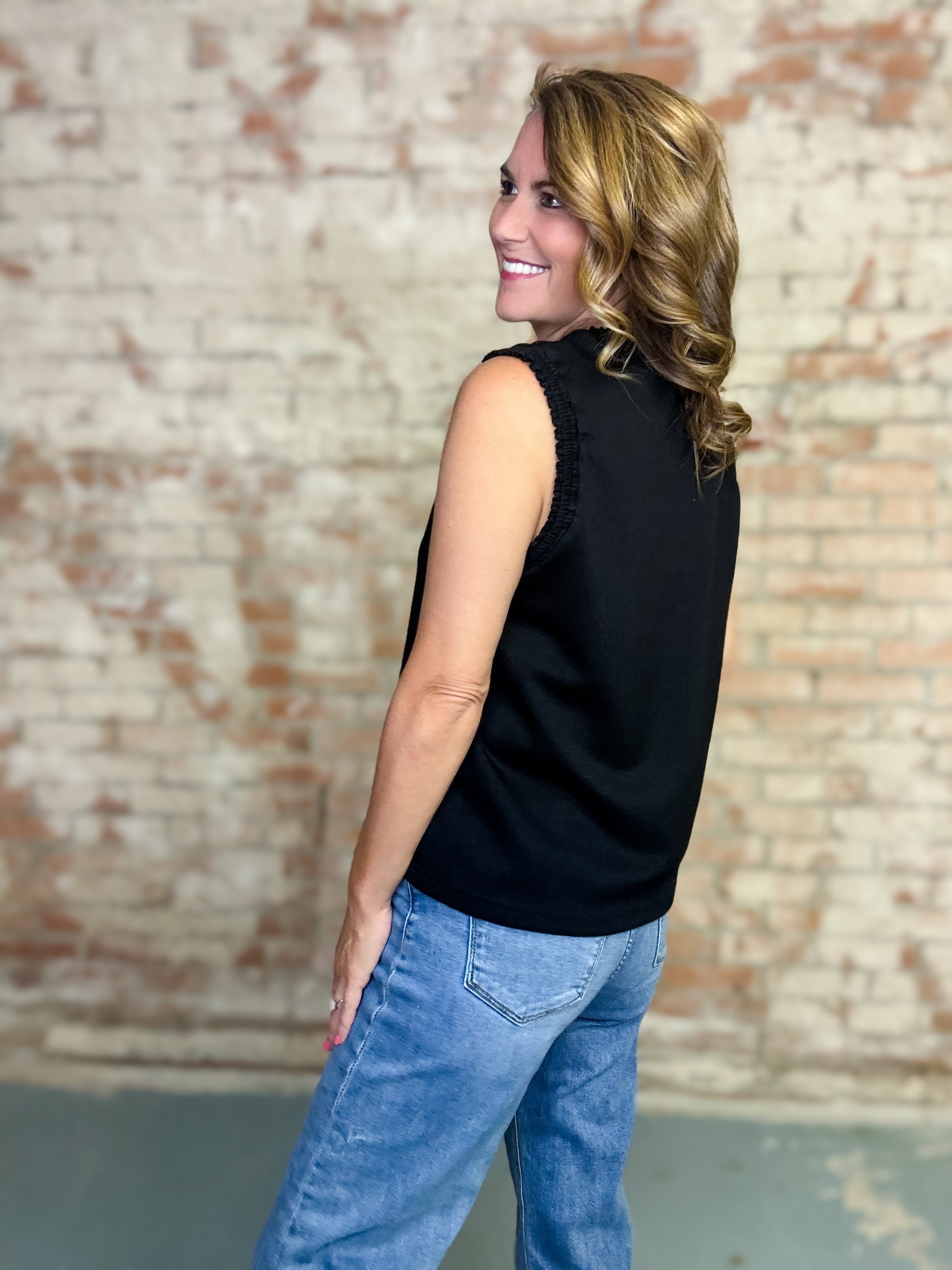 Tonia Sleeveless Top