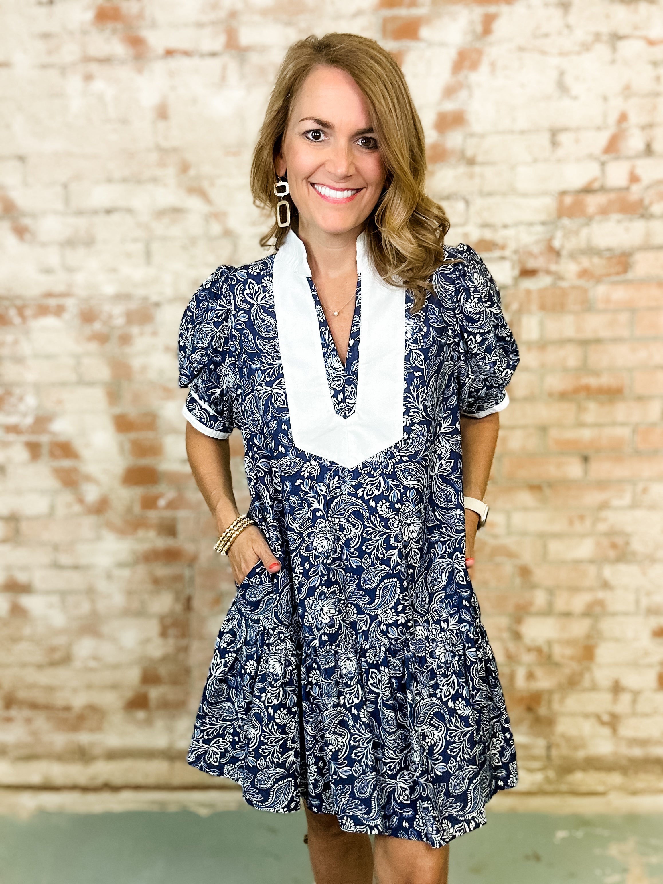 Kaley Colorblock Dress