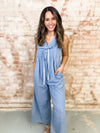 Debbie Pintuck Denim Jumpsuit