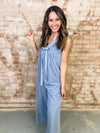 Debbie Pintuck Denim Jumpsuit