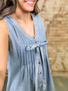 Debbie Pintuck Denim Jumpsuit