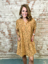 Cheryl Floral Gauze Dress