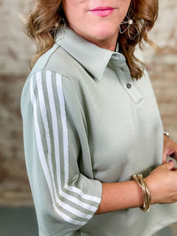 Burke Polo Sweatshirt Set