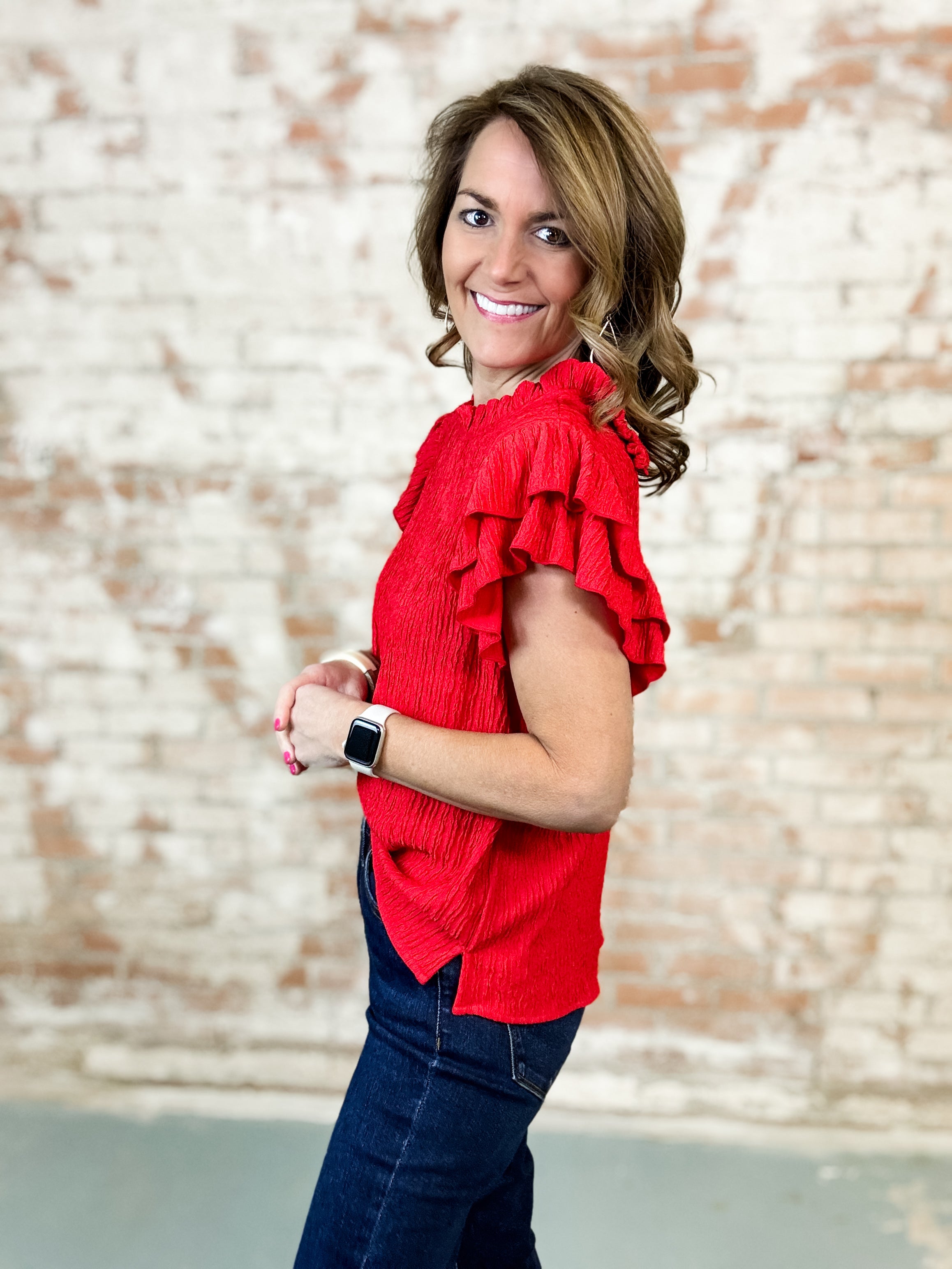 Lois Textured Top