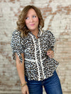 Newberry Bow Cuff Top