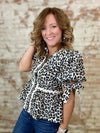 Newberry Bow Cuff Top