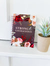 Strong & Courageous Wirebound Hardcover Journal