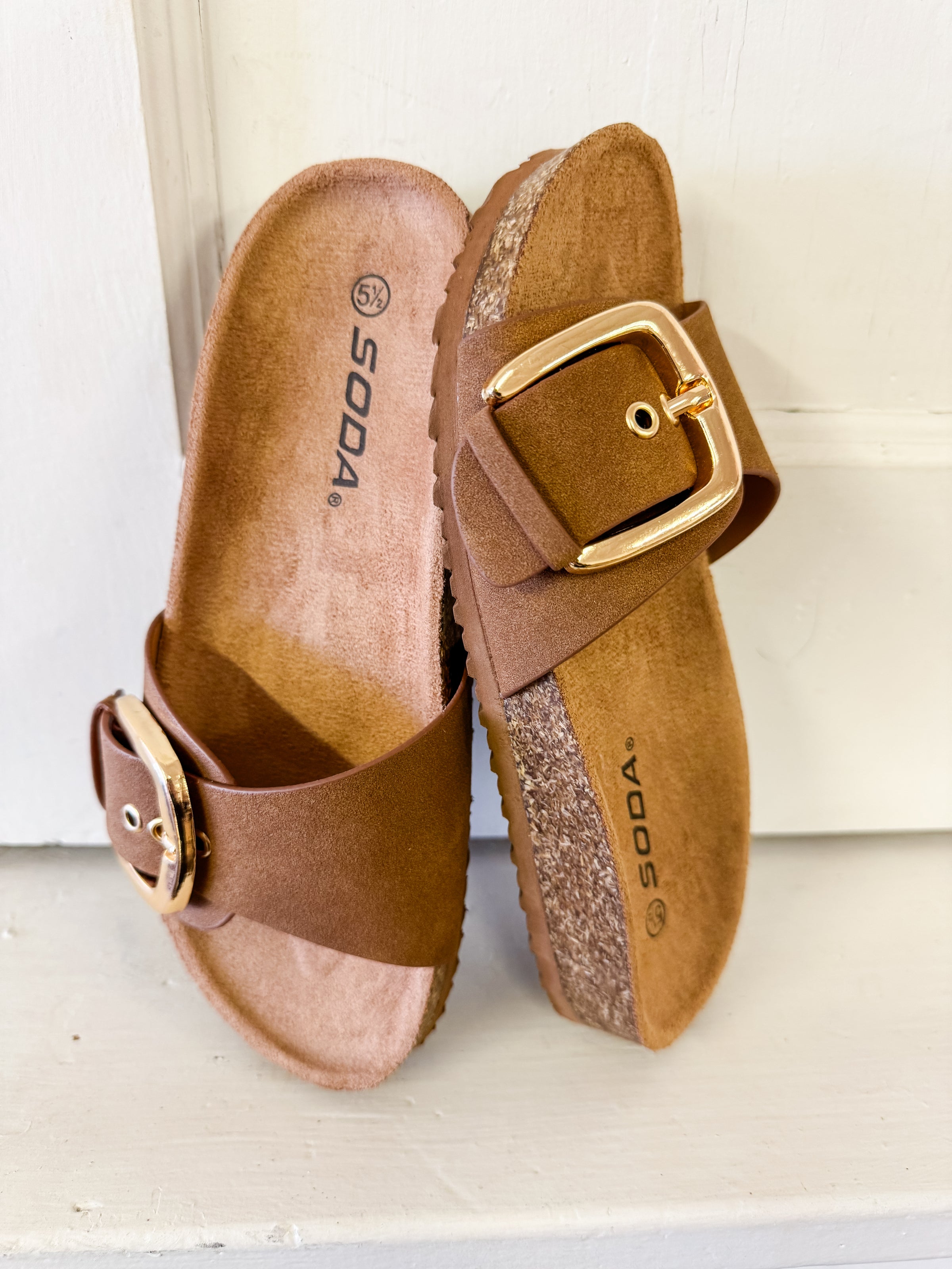 Corwin Buckle Sandal
