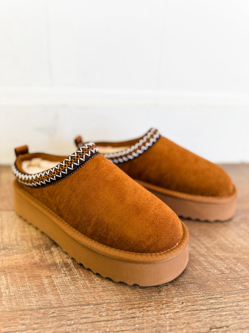 Yellowbox Chestnut Hardy Flatform Shoe