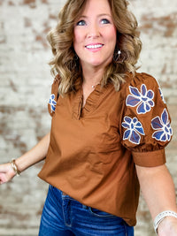 Curtin Embroidered Top