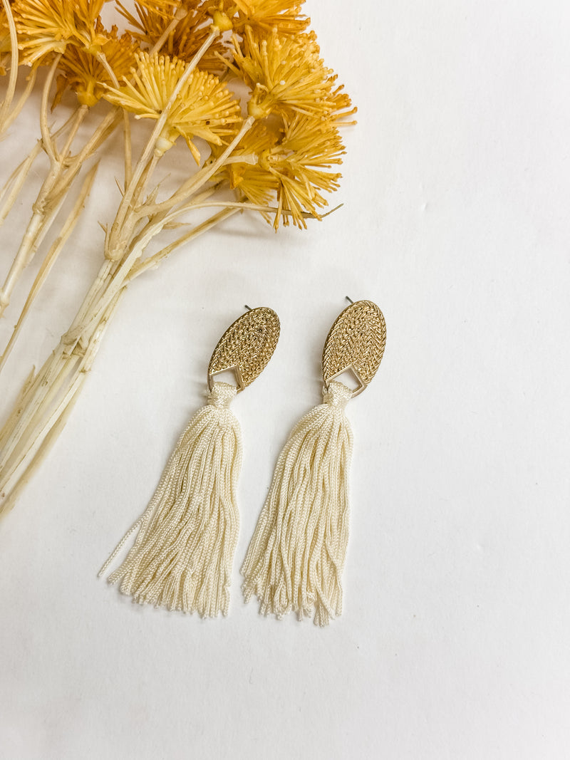 Abbeville Tassel Earrings