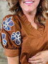 Curtin Embroidered Top