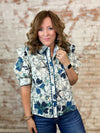 Shereen Mix Print Top