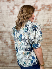 Shereen Mix Print Top