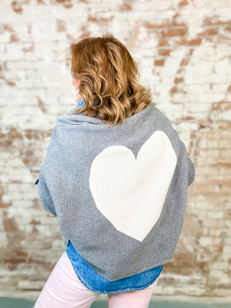 THML Bailey Heart Cardigan