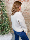 Ivory Button Sweater