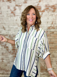 Chic Striped Top