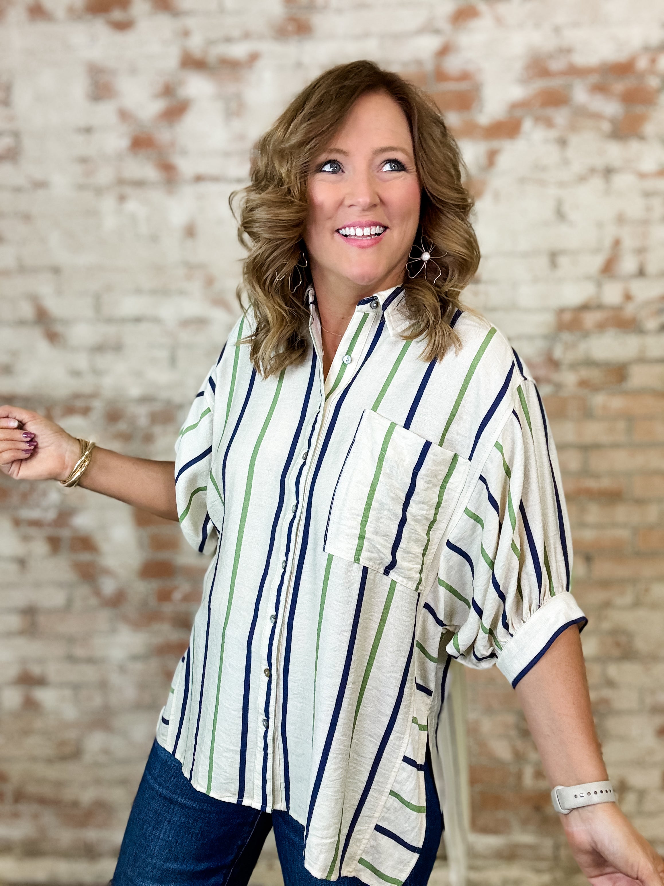 Chic Striped Top
