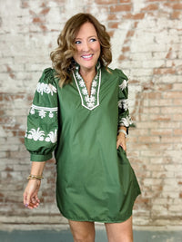 Obert Embroidered Dress