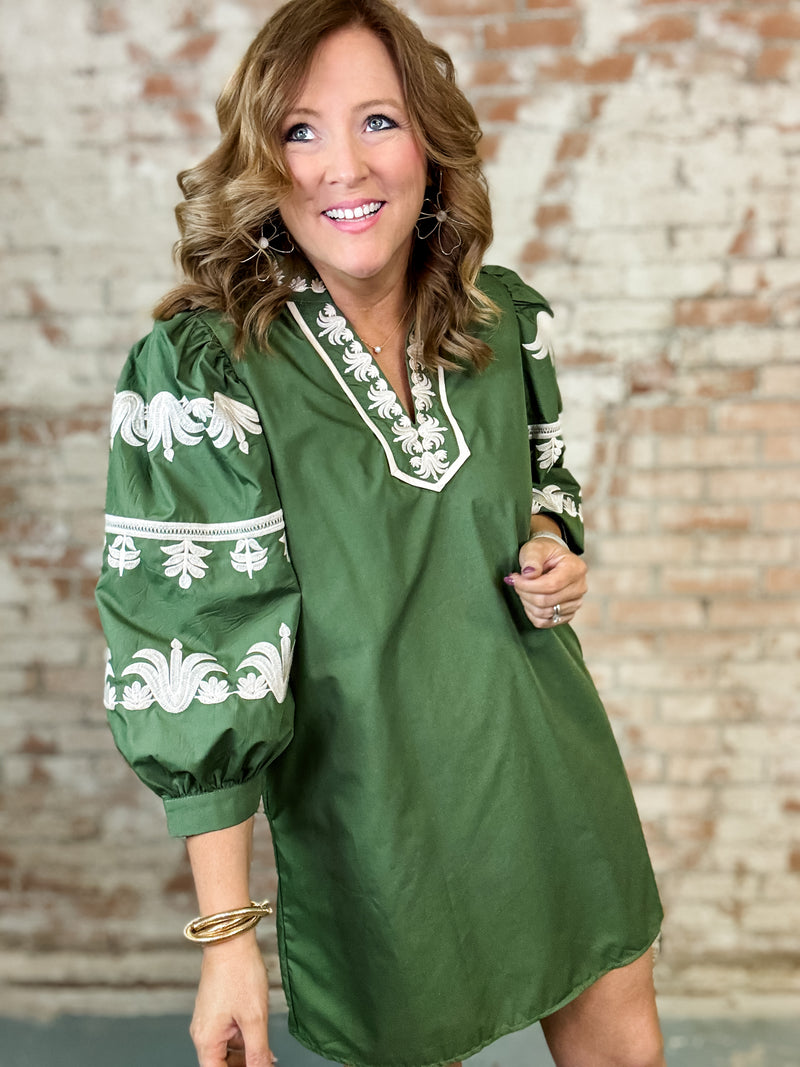 Obert Embroidered Dress