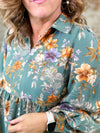 Lazo Floral Babydoll Dress