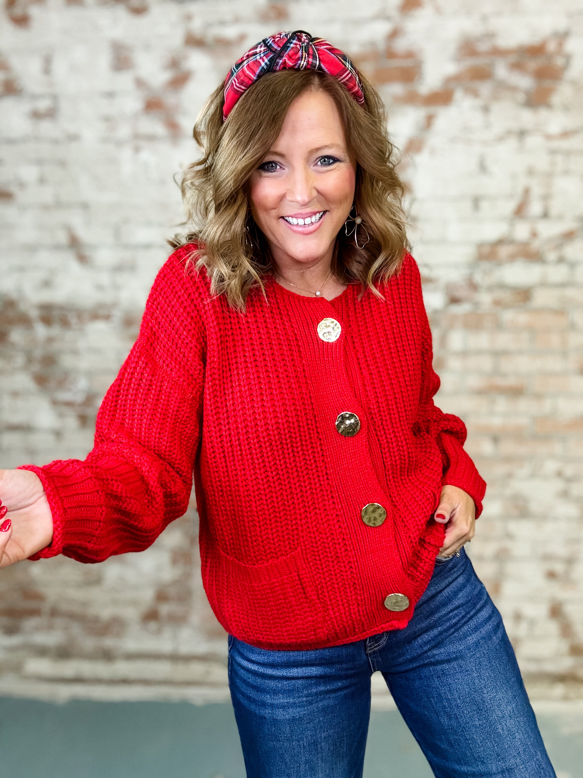 Rylie Button Down Sweater