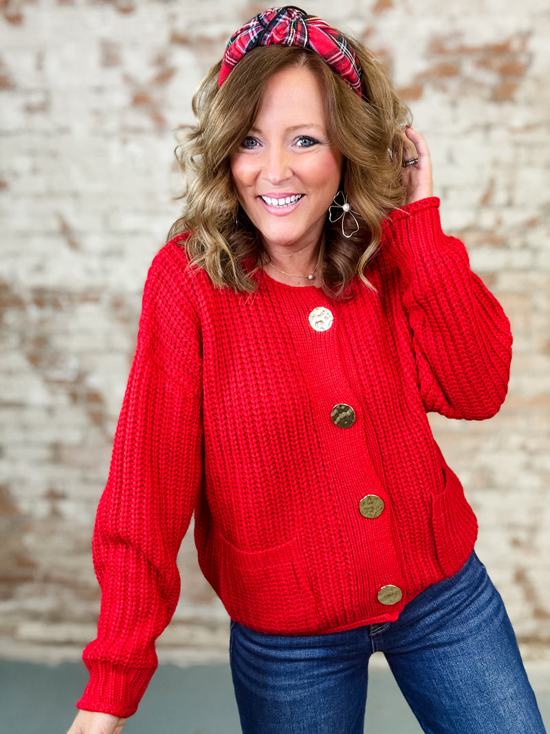 Rylie Button Down Sweater